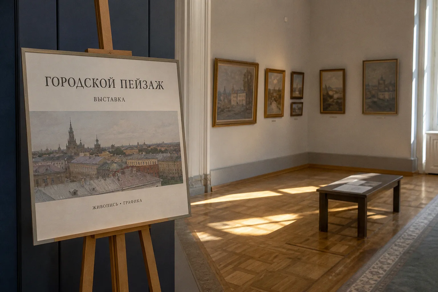 Москвичей пригласили на выставки, посвященные городскому пейзажу
